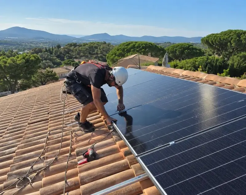Installateur panneaux solaires Les Velluire-sur-Vendée — pose photovoltaïque sur toiture